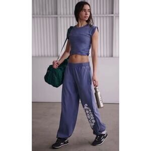 Free People Movement Hot Shot Logo Crossover Shirt Only - Pants not included